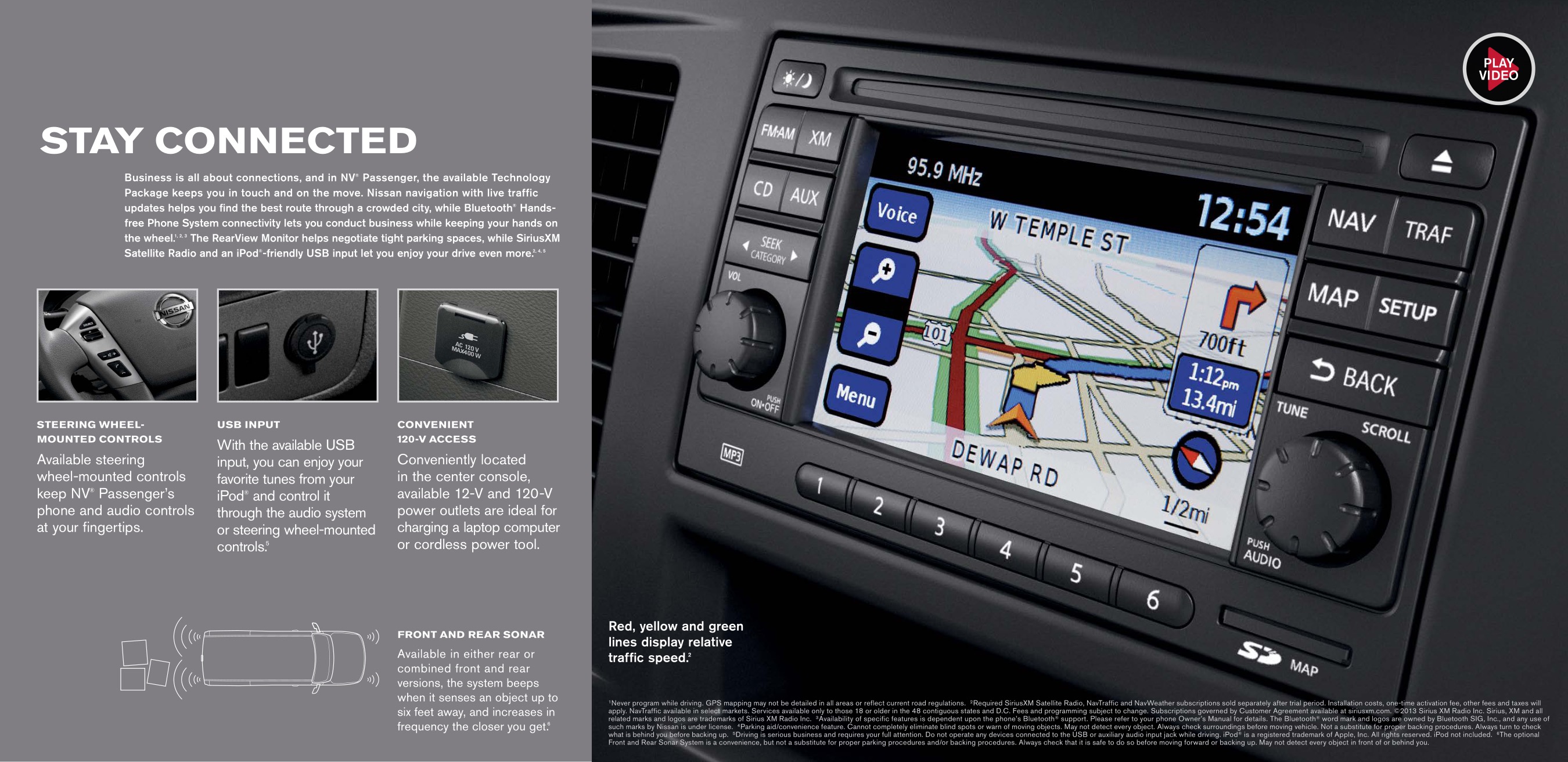 2013 Nissan NV Passenger Brochure Page 3